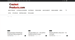 Desktop Screenshot of craziestproducts.com